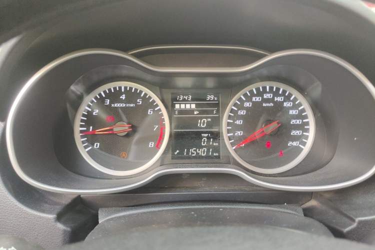 Used Bestune X40 2017 1.6L Manual Luxury Edition Instrument Cluster