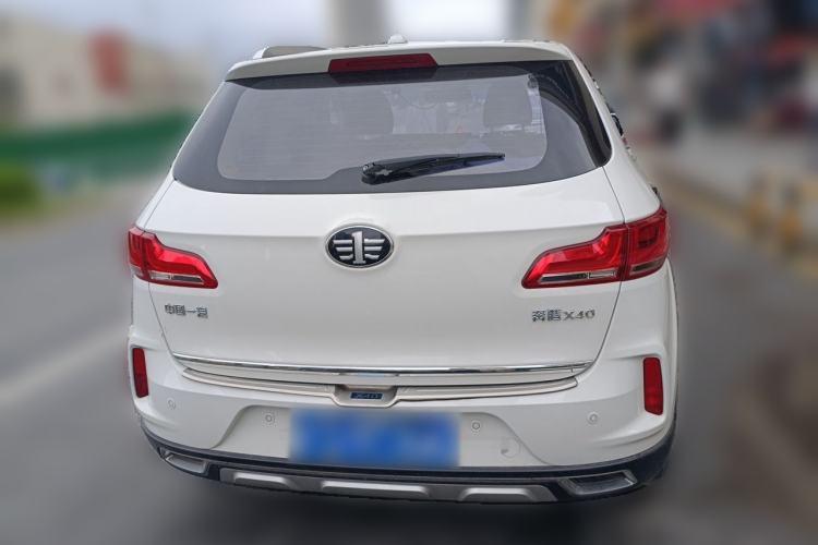 Used Bestune X40 2017 1.6L manual Comfort trim level Rear