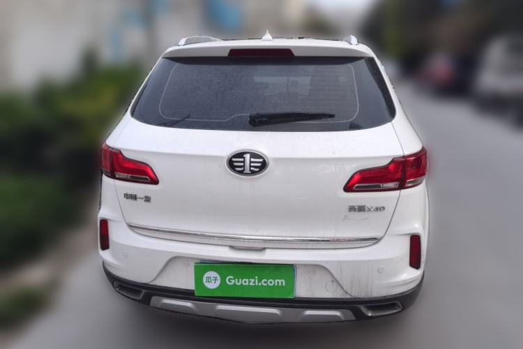 Used Bestune X40 2017 1.6L Automatic Connected Smart Cool Edition Rear
