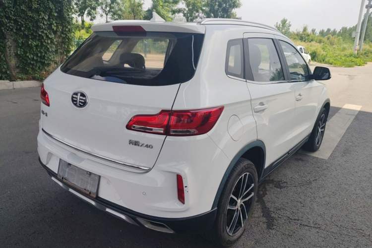 Used Bestune X40 2017 1.6L Automatic Luxury Model Rear Right 45 Deg