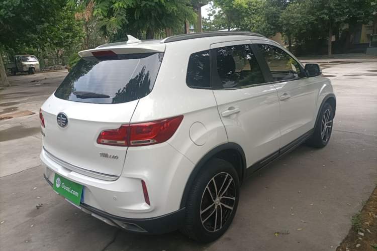 Used Bestune X40 2017 1.6L Automatic Luxury Model Rear Right 45 Deg
