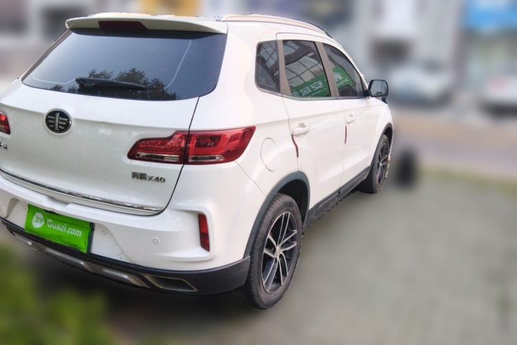 Used Bestune X40 2017 1.6L Manual Luxury Edition Rear Right 45 Deg