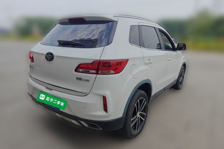 Used Bestune X40 2017 1.6L Automatic Prestige Edition Rear Right 45 Deg