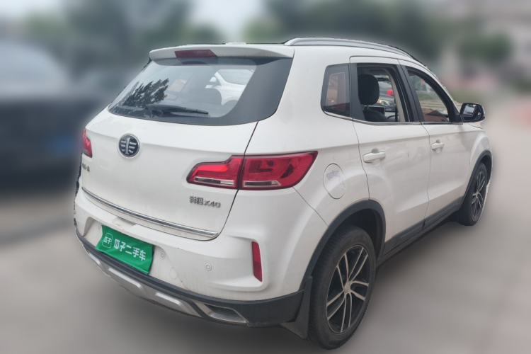 Used Bestune X40 2017 1.6L Automatic Luxury Model Rear Right 45 Deg