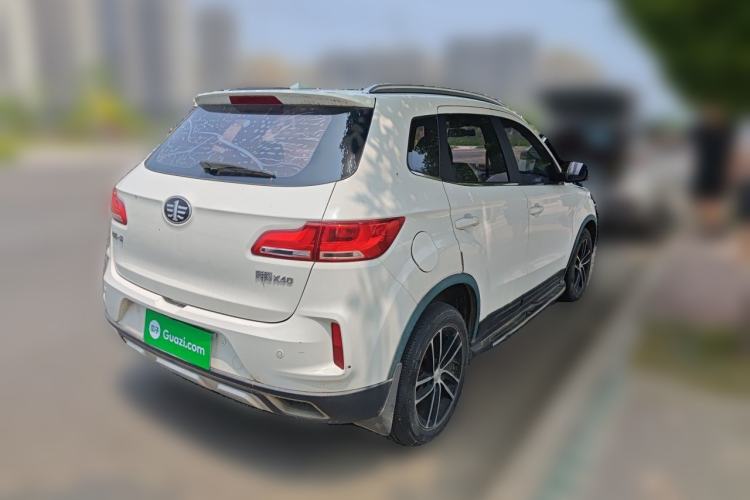 Used Bestune X40 2017 1.6L Automatic Prestige Edition Rear Right 45 Deg