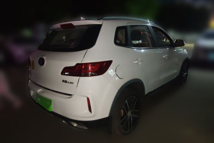 Used Bestune X40 2017 1.6L Automatic Luxury Model Rear Right 45 Deg
