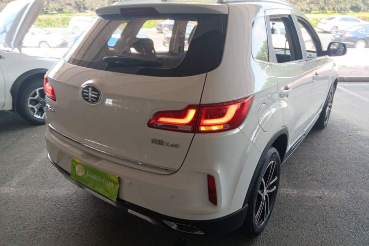 Used Bestune X40 2017 1.6L Automatic Luxury Model Rear Right 45 Deg