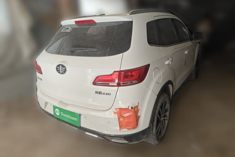 Used Bestune X40 2017 1.6L Automatic Prestige Edition Rear Right 45 Deg