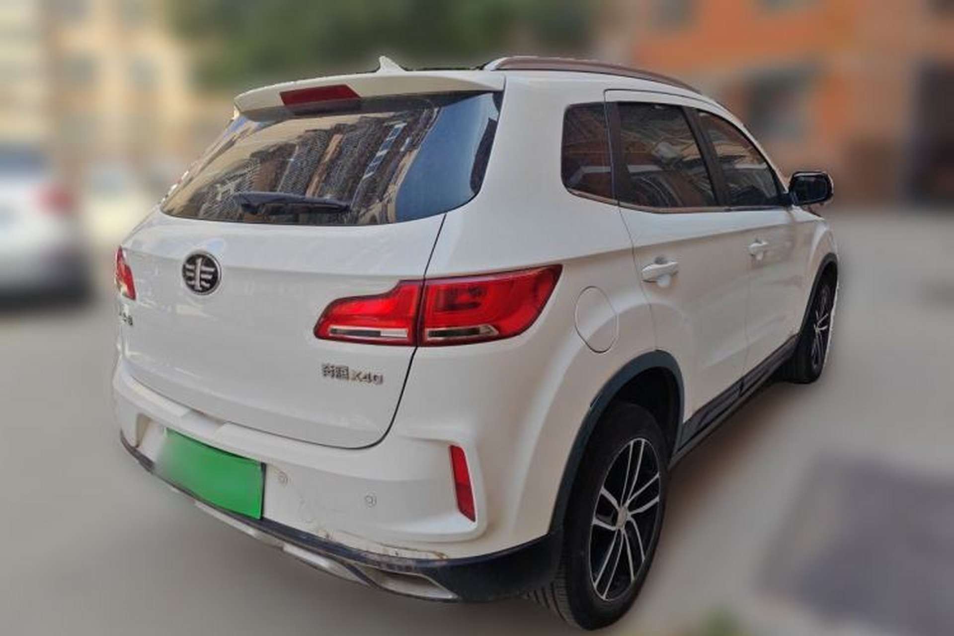 Used Bestune X40 2017 1.6L Automatic Luxury Model Rear Right 45 Deg