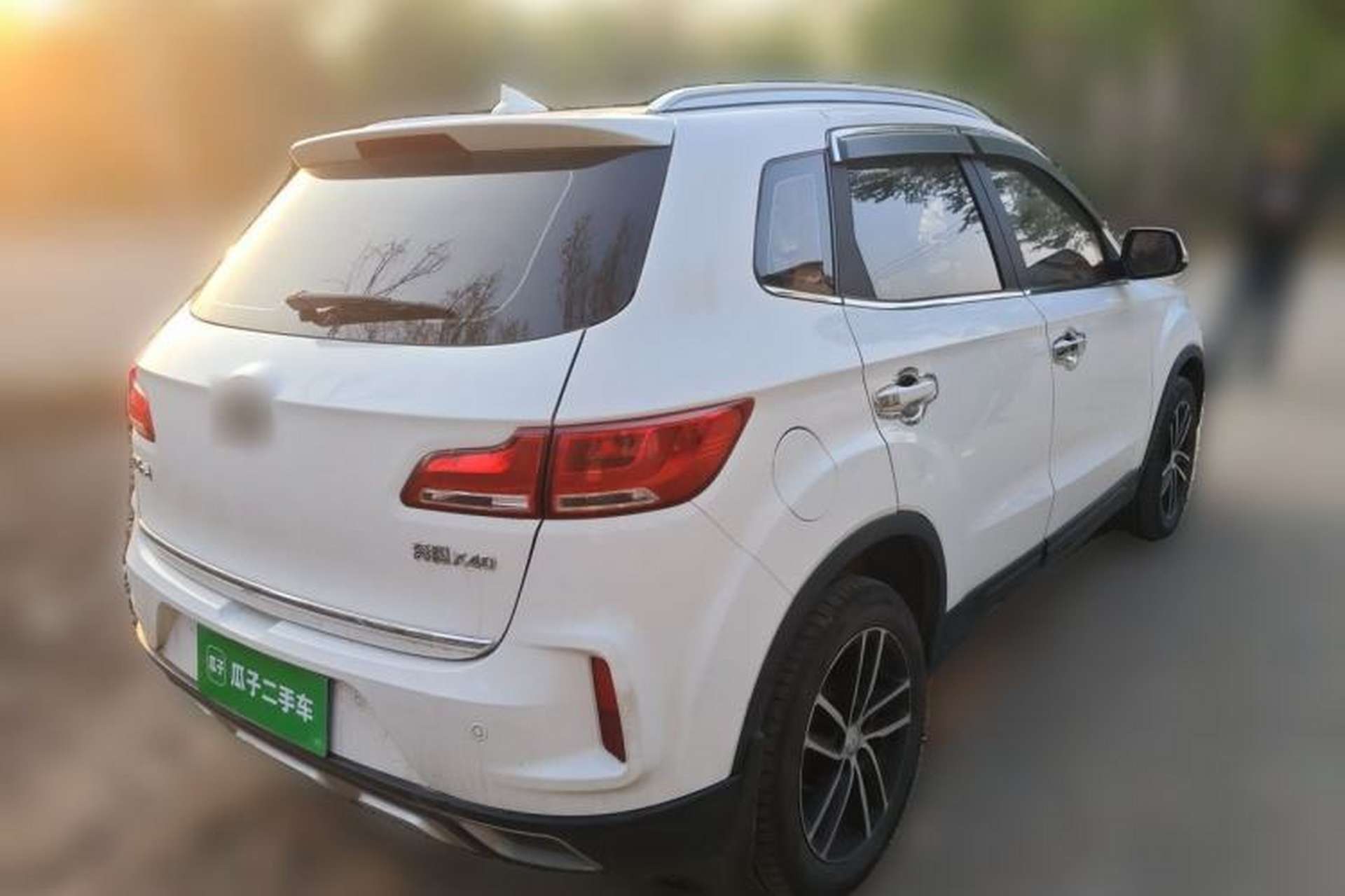 Used Bestune X40 2017 1.6L Manual Luxury Edition Rear Right 45 Deg