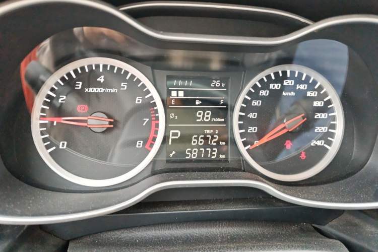 Used Bestune X40 2017 1.6L Automatic Prestige Edition Instrument Cluster