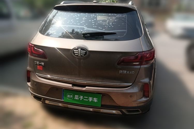 Used Bestune X40 2019 1.6L Automatic Luxury Version China V Emission Standard Rear