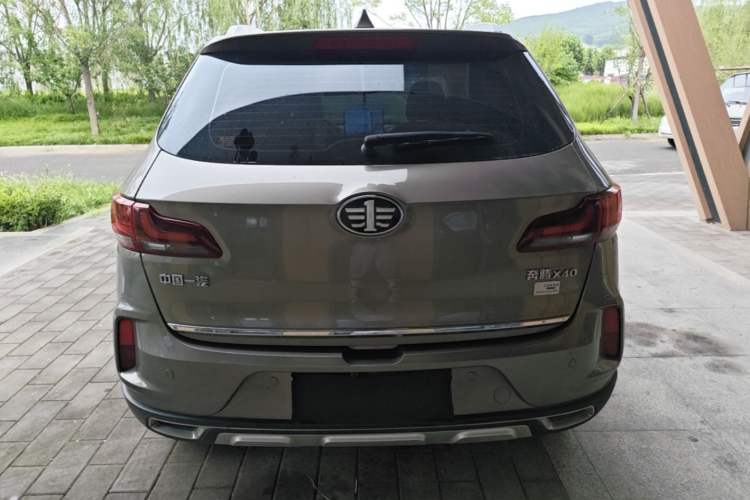 Used Bestune X40 2019 1.6L Automatic Luxury Edition China VI Rear