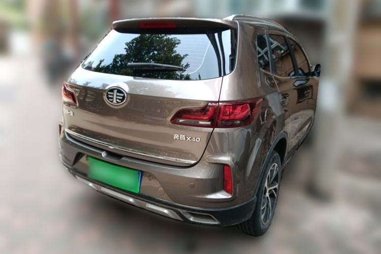 Used Bestune X40 2019 1.6L Manual Luxury Edition China VI Rear Right 45 Deg
