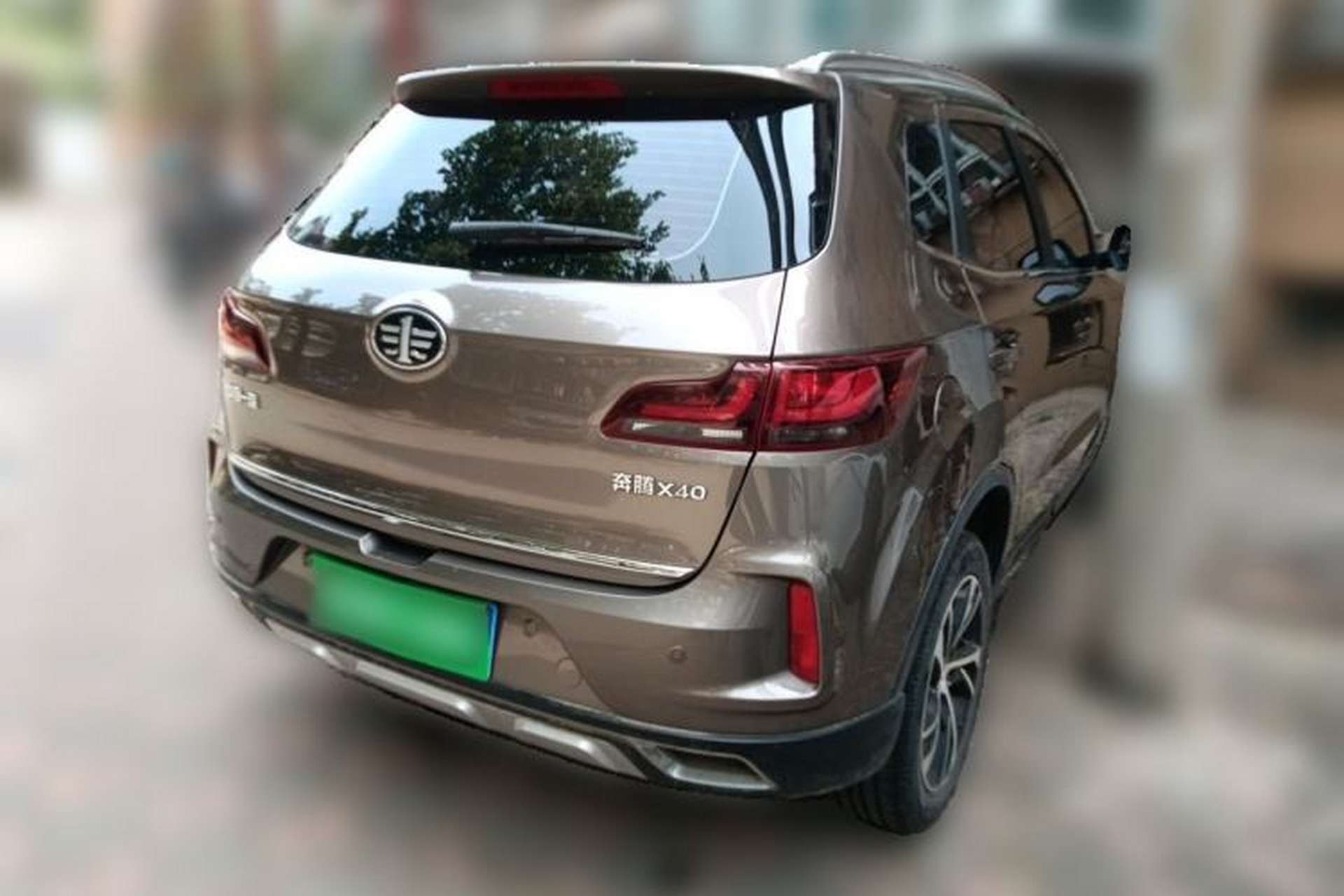 Used Bestune X40 2019 1.6L Manual Luxury Edition China VI Rear Right 45 Deg