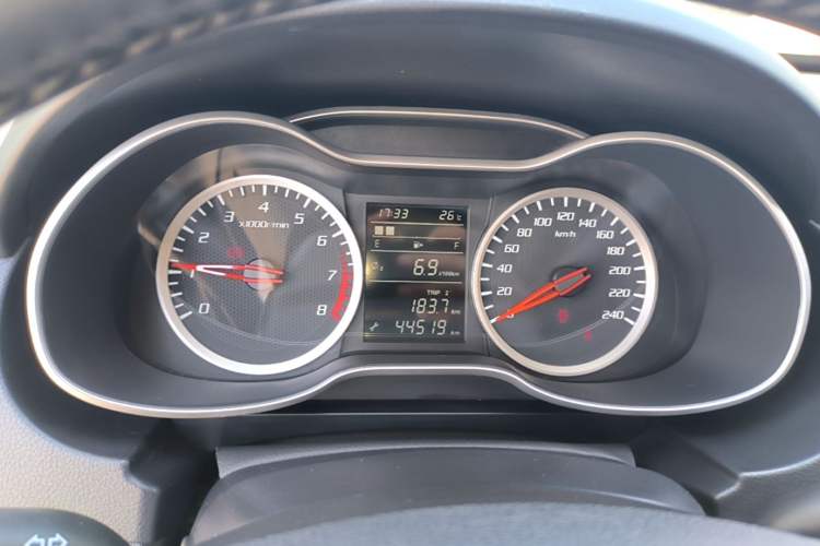 Used Bestune X40 2019 1.6L Manual Luxury Edition China VI Instrument Cluster