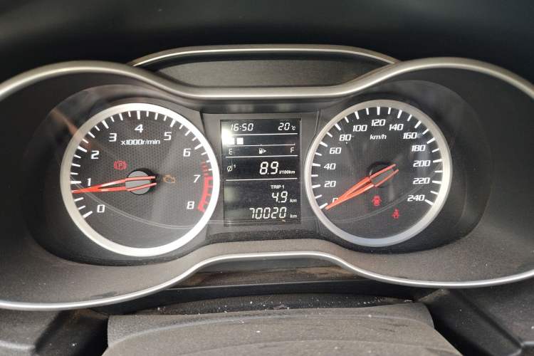 Used Bestune X40 2019 1.6L Manual Luxury Edition China VI Instrument Cluster