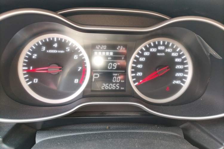 Used Bestune X40 2019 1.6L Automatic Luxury Version China V Emission Standard Instrument Cluster