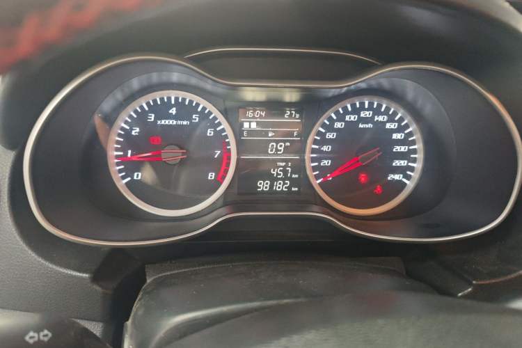 Used Bestune X40 2019 1.6L Manual Luxury Edition China VI Instrument Cluster