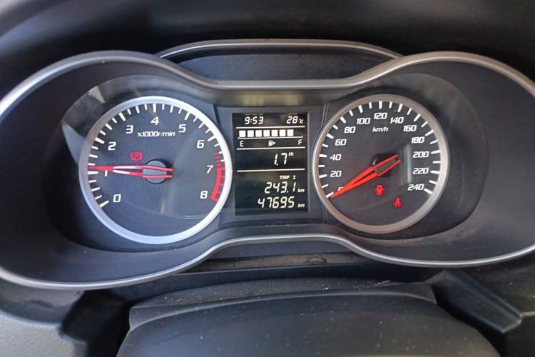 Used Bestune X40 2019 1.6L Manual Luxury Edition China VI Instrument Cluster