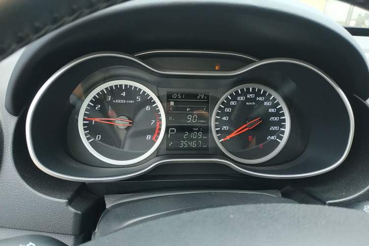 Used Bestune X40 2019 1.6L Automatic Luxury Edition China VI Instrument Cluster