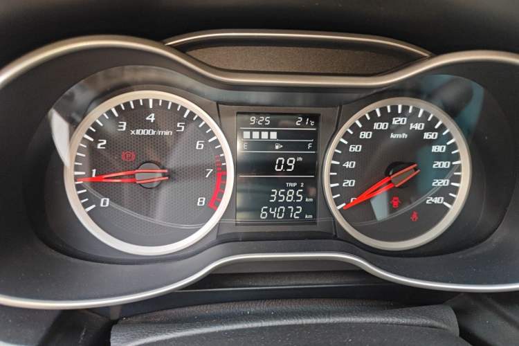 Used Bestune X40 2019 1.6L Manual Luxury Edition China VI Instrument Cluster