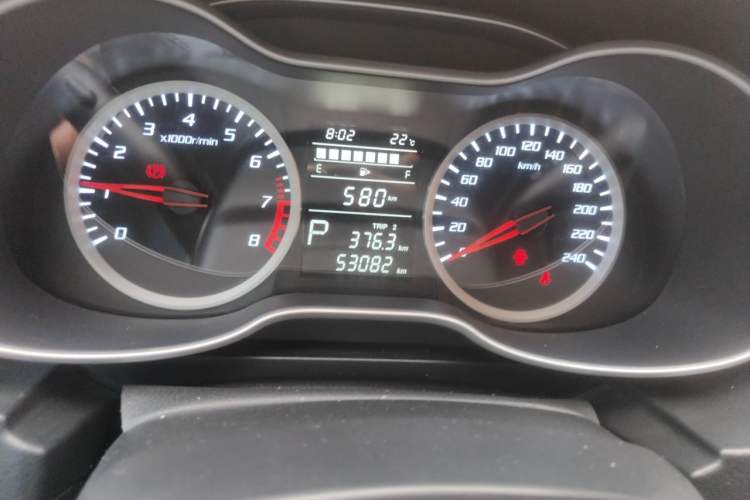 Used Bestune X40 2019 1.6L Automatic Luxury Version China V Emission Standard Instrument Cluster