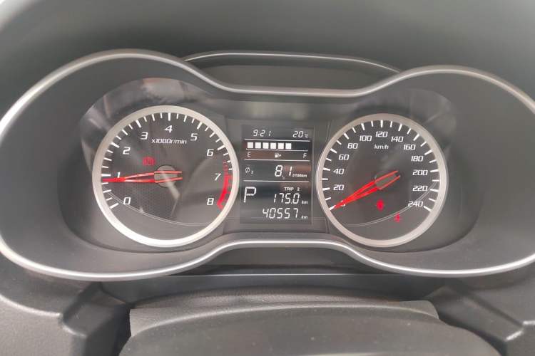 Used Bestune X40 2019 1.6L Automatic Luxury Version China V Emission Standard Instrument Cluster