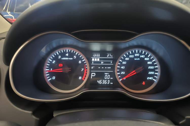 Used Bestune X40 2019 1.6L Automatic Luxury Version China V Emission Standard Instrument Cluster