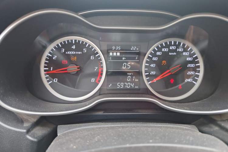 Used Bestune X40 2019 1.6L Manual Luxury Edition China V Instrument Cluster