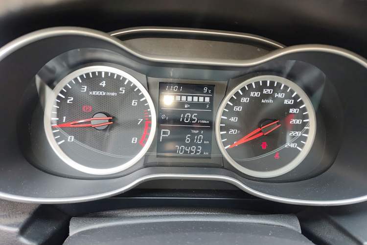 Used Bestune X40 2019 1.6L Automatic Luxury Edition China VI Instrument Cluster