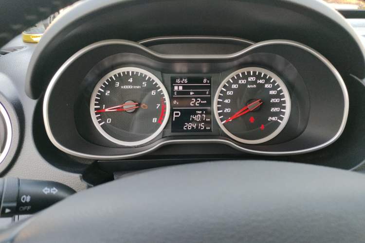 Used Bestune X40 2019 1.6L Automatic Luxury Edition China VI Odometer Close Up