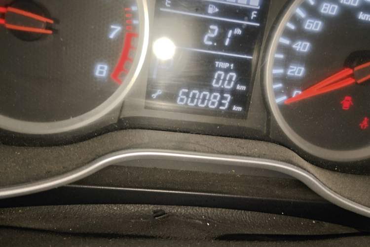 Used Bestune X40 2019 1.6L Automatic Luxury Edition China VI Odometer Close Up