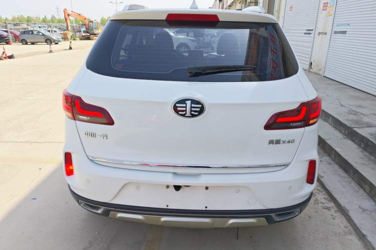 Used Bestune X40 2019 1.6L Automatic Luxury Edition China VI Rear