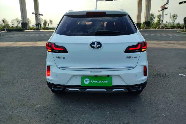 Used Bestune X40 2019 1.6L Automatic Luxury Edition China VI Rear