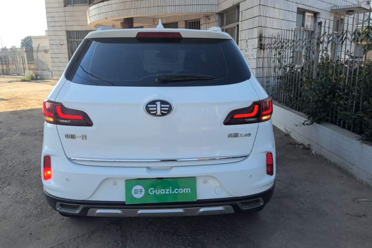 Used Bestune X40 2019 1.6L Manual Comfort Version China V Emission Standard Rear
