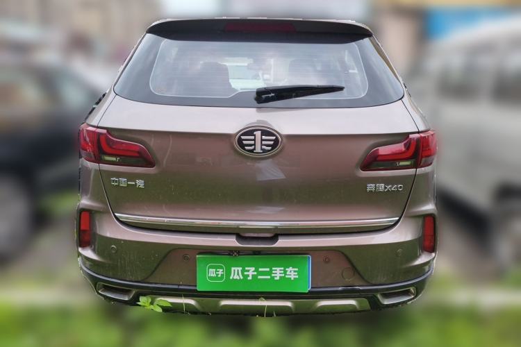 Used Bestune X40 2019 1.6L Automatic Luxury Version China V Emission Standard Rear