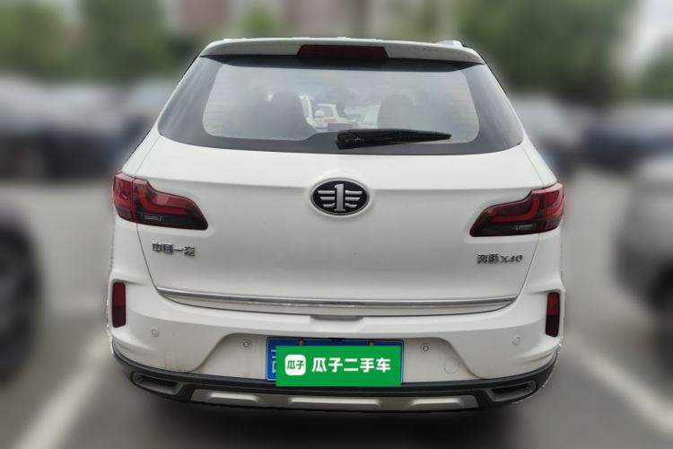 Used Bestune X40 2019 1.6L Automatic Luxury Version China V Emission Standard Rear