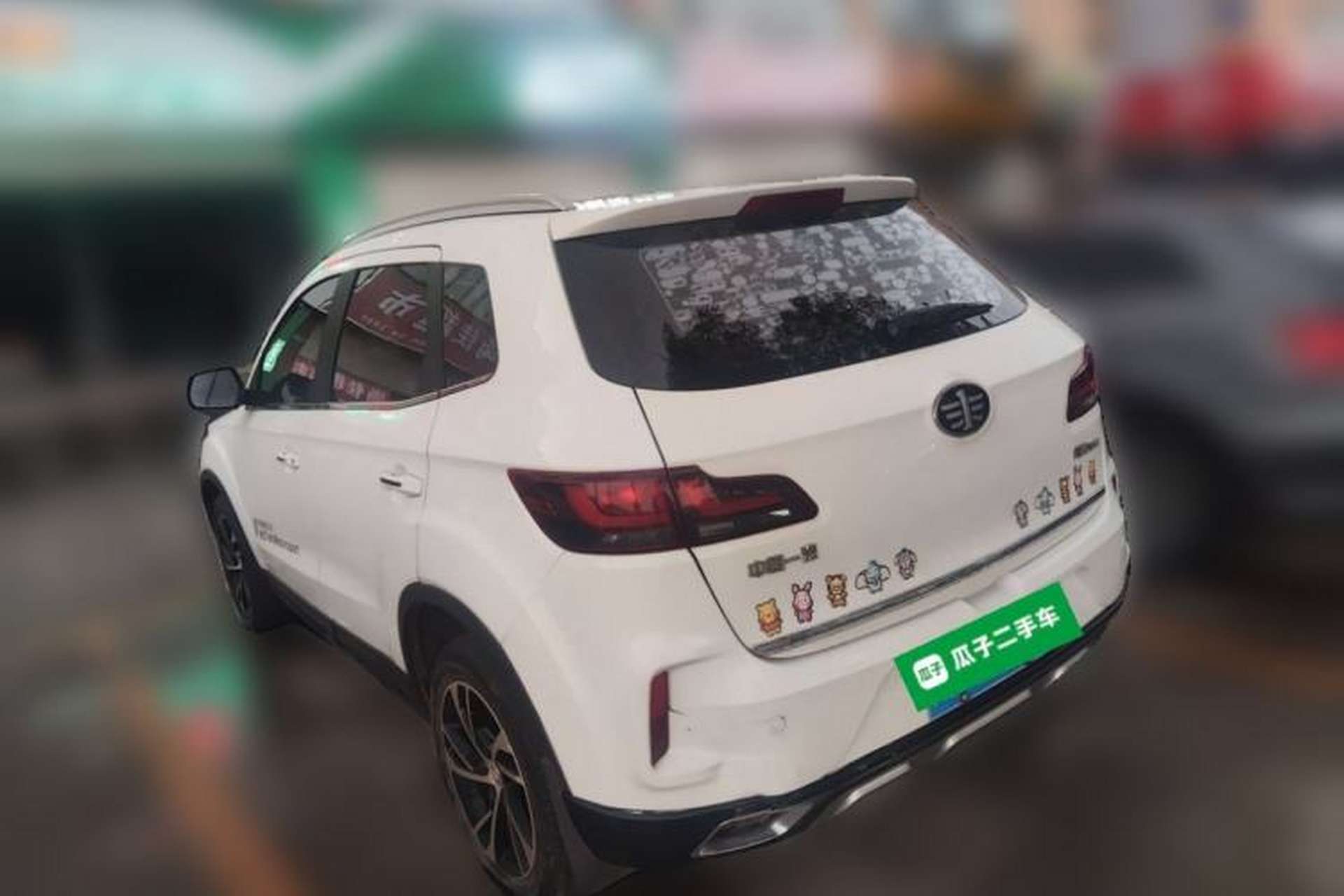 Used Bestune X40 2019 1.6L Automatic Luxury Edition China VI Rear Left 45 Deg