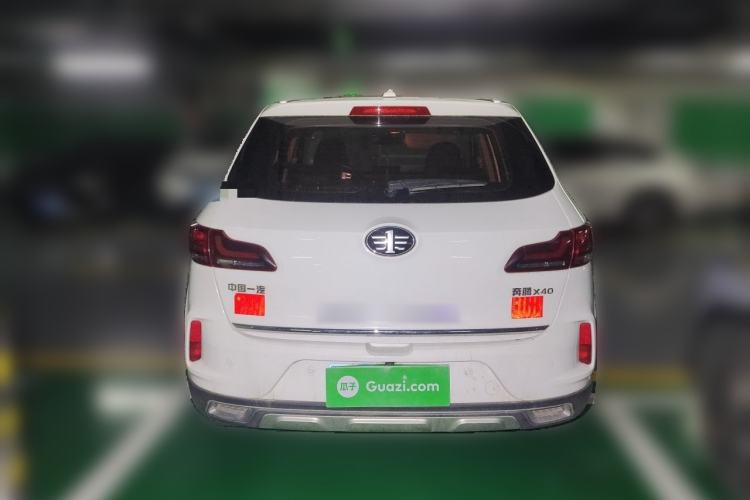 Used Bestune X40 2019 1.6L Manual Luxury Edition China V Rear