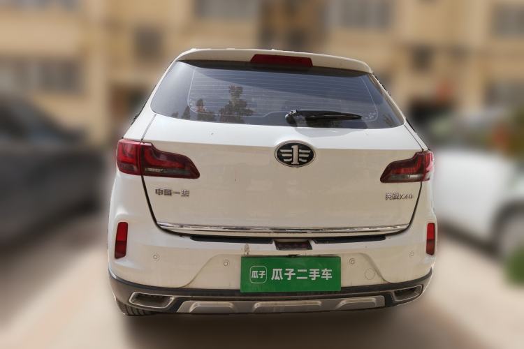 Used Bestune X40 2019 1.6L Automatic Luxury Edition China VI Rear