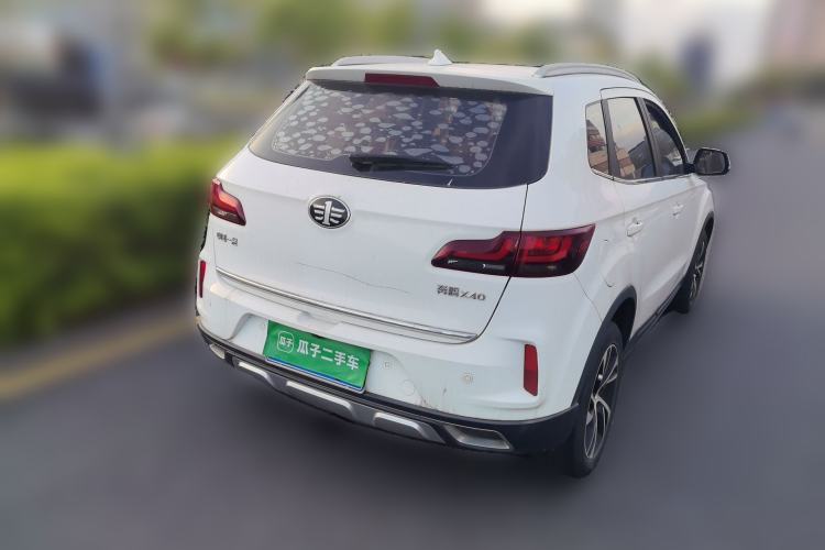 Used Bestune X40 2019 1.6L Manual Luxury Edition China VI Rear Right 45 Deg