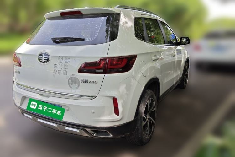 Used Bestune X40 2019 1.6L Automatic Luxury Edition China VI Rear Right 45 Deg