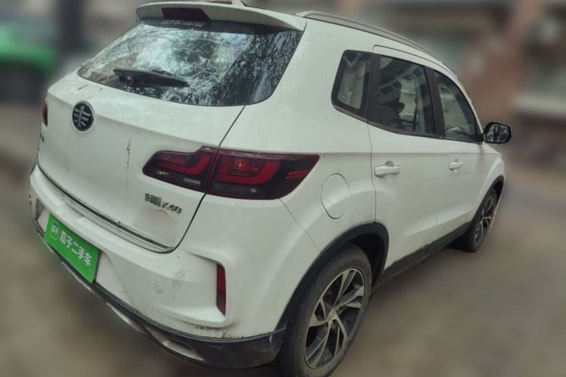 Used Bestune X40 2019 1.6L Manual Luxury Edition China VI Rear Right 45 Deg