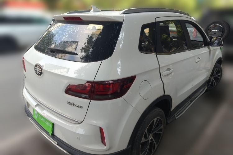Used Bestune X40 2019 1.6L Automatic Luxury Version China V Emission Standard Rear Right 45 Deg