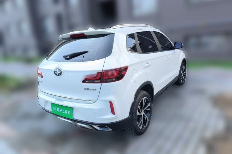 Used Bestune X40 2019 1.6L Automatic Luxury Version China V Emission Standard Rear Right 45 Deg