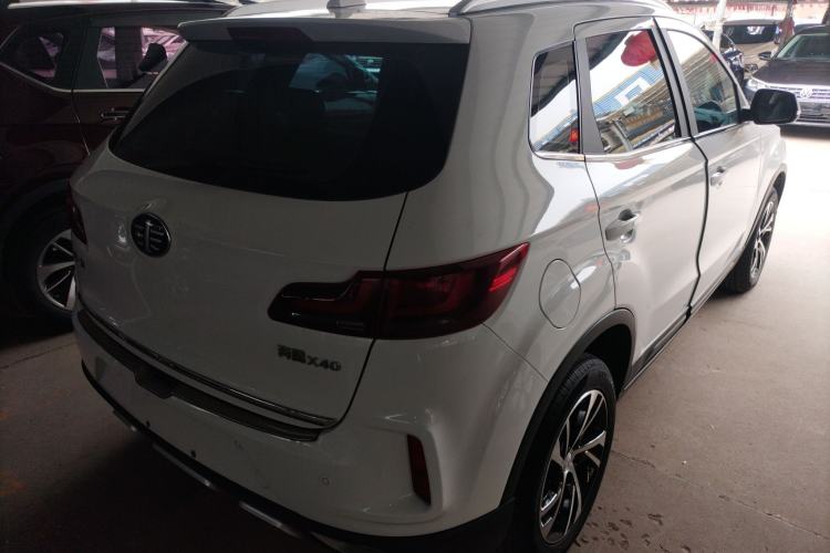 Used Bestune X40 2019 1.6L Manual Luxury Edition China VI Rear Right 45 Deg