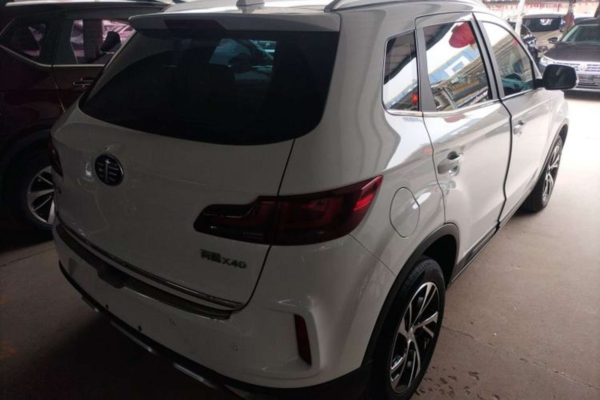 Used Bestune X40 2019 1.6L Manual Luxury Edition China VI Rear Right 45 Deg