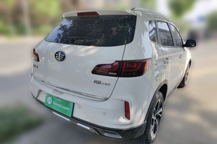 Used Bestune X40 2019 1.6L Automatic Luxury Edition China VI Rear Right 45 Deg
