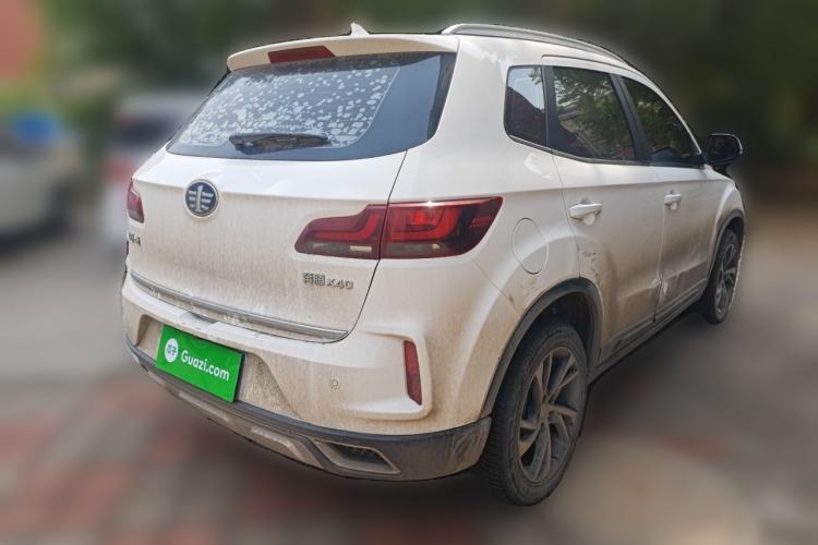 Used Bestune X40 2019 1.6L Manual Luxury Edition China VI Rear Right 45 Deg